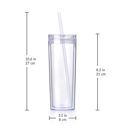 Cupture 18oz. Insulated Plastic Travel Tumbler & Reviews Wayfair